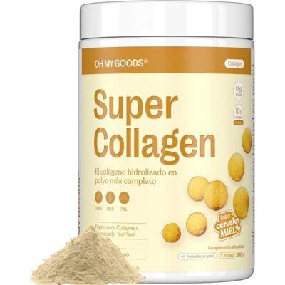 OhMyGoods Super Collagen Miel 300 g - Polvo de colágeno OhMyGoods Super Collagen Miel 300 g - Polvo de colágeno
