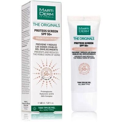 Martiderm Proteos Screen SPF 50+ Tonet Cremé - Solcreme Martiderm Proteos Screen SPF 50+ Tonet Cremé - Solcreme