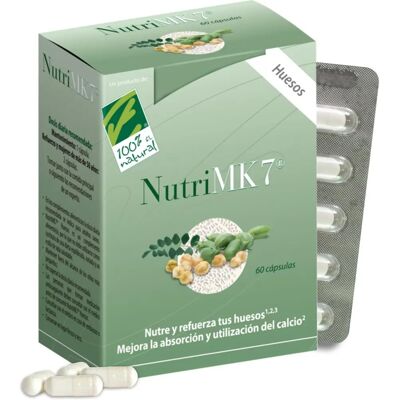 Nutrimk7 Huesos 60 cápsulas - Apoya la salud ósea, K2 y D3 Nutrimk7 Huesos 60 cápsulas - Apoya la salud ósea, K2 y D3