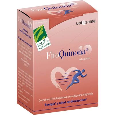 Cien por Cien Natural FitoQuinona10 - Food Supplement Cien por Cien Natural FitoQuinona10 - Food Supplement