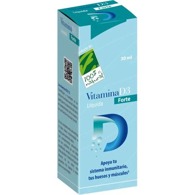 Cien por Cien Natural Liquid vitamin D3 forte - Vitamin D3 Supplement Cien por Cien Natural Liquid vitamin D3 forte - Vitamin D3 Supplement