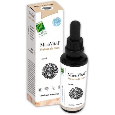 Cien por Cien Natural MicoVital Melena de León - Suplemento dietético Cien por Cien Natural MicoVital Melena de León - Suplemento dietético