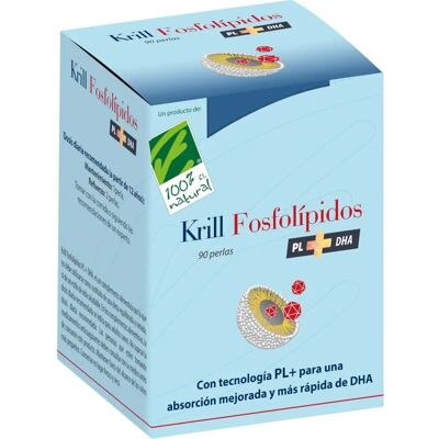 Cien por Cien Krill Fosfolípidos - 90 Softgels Cien por Cien Krill Fosfolípidos - 90 Softgels