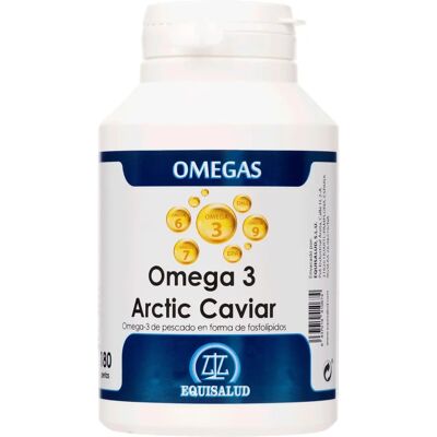 Equisalud Oméga 3 Caviar Arctique - 180 Perles - Publicité Equisalud Oméga 3 Caviar Arctique - 180 Perles - Publicité