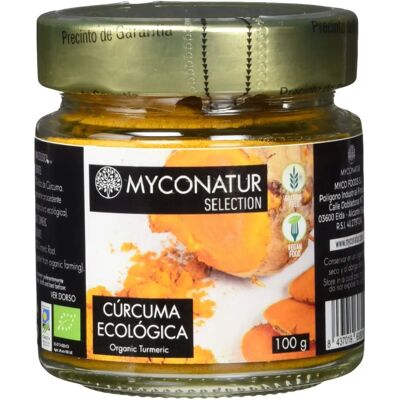 MyConatur Polvo de Cúrcuma Orgánico - 100g Especia MyConatur Polvo de Cúrcuma Orgánico - 100g Especia