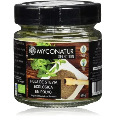 MYCOFOODS Hoja de Stevia en Polvo - Suplemento Alimenticio MYCOFOODS Hoja de Stevia en Polvo - Suplemento Alimenticio