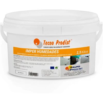 TECNO PRODIST Mortier de Revêtement - Blanc - 2,5kg - Publicité TECNO PRODIST Mortier de Revêtement - Blanc - 2,5kg - Publicité