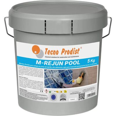 Tecno Prodist M-rejun Pool Argamassa Flexível - Branco - 5kg Tecno Prodist M-rejun Pool Argamassa Flexível - Branco - 5kg