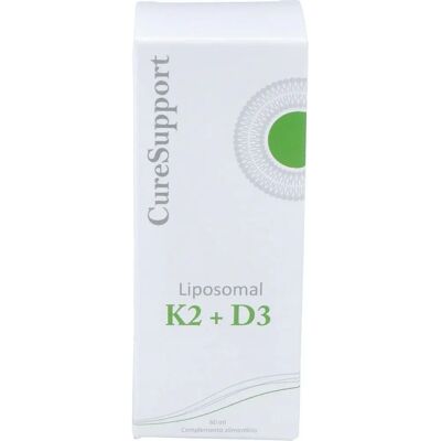 Curesupport Liposomal K2 + D3 - Apoyo Óseo Curesupport Liposomal K2 + D3 - Apoyo Óseo