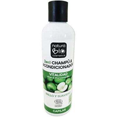 NaturaBIO Cosmetics 2-in-1 Vitalität Shampoo - Spülung NaturaBIO Cosmetics 2-in-1 Vitalität Shampoo - Spülung