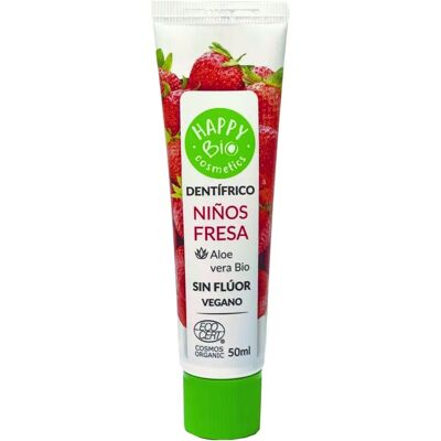 Happy Bio Strawberry Children's Toothpaste - Children’s Toothpaste Happy Bio Strawberry Children's Toothpaste - Children’s Toothpaste