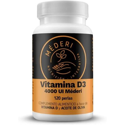Méderi Vitamin D3 4000 IU - Weichgelkapseln Méderi Vitamin D3 4000 IU - Weichgelkapseln