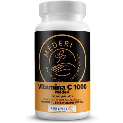 Mederi Vitamin C 1000 - Immunsystem, Kollagen, Müdigkeit Mederi Vitamin C 1000 - Immunsystem, Kollagen, Müdigkeit