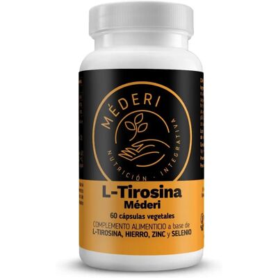 Méderi L-tyrosine 60 capsules - Food supplement Méderi L-tyrosine 60 capsules - Food supplement