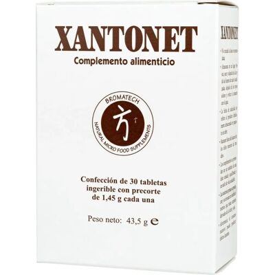 Bromatech Xantonet 30 Tablets - Dietary Supplement Bromatech Xantonet 30 Tablets - Dietary Supplement