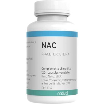 Codival N-Acetyl-Cystein 120 Kapseln - Nahrungsergänzungsmittel Codival N-Acetyl-Cystein 120 Kapseln - Nahrungsergänzungsmittel