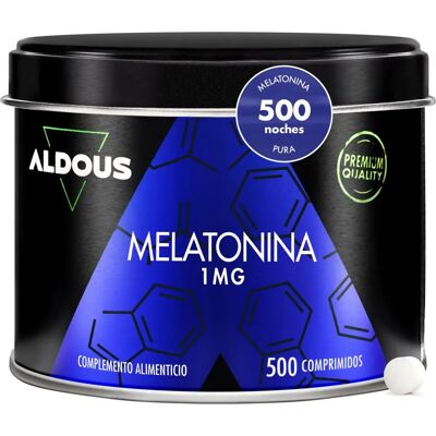 Aldous Bio Mélatonine 1mg - Sommeil & Insomnie - Publicité Aldous Bio Mélatonine 1mg - Sommeil & Insomnie - Publicité