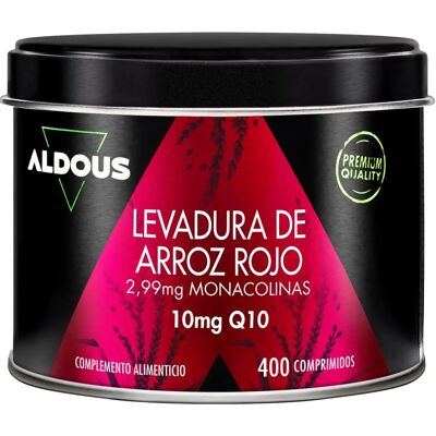 Aldous Bio Fermento de arroz vermelho com coenzima Q10 - Suplemento alimentar Aldous Bio Fermento de arroz vermelho com coenzima Q10 - Suplemento alimentar