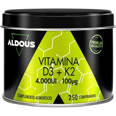 Aldous Bio Vitamina D3 + K2 - Apoio à Saúde Óssea Aldous Bio Vitamina D3 + K2 - Apoio à Saúde Óssea