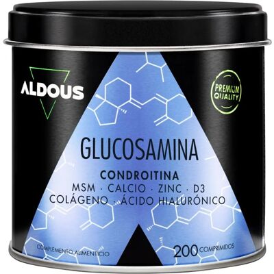 Aldous Bio Glucosamin mit Chondroitin und MSM - 200 Tabletten Aldous Bio Glucosamin mit Chondroitin und MSM - 200 Tabletten