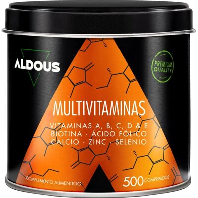 Aldous Bio Multivitamine - 500 Tabletten Aldous Bio Multivitamine - 500 Tabletten