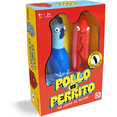 Juego de Mesa Mercurio - Pollo vs Perrito - Diversión familiar Juego de Mesa Mercurio - Pollo vs Perrito - Diversión familiar