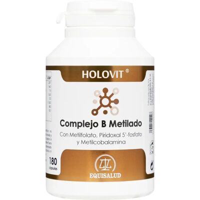 Holovit Complejo B Metilado Equisalud 180 Cápsulas Holovit Complejo B Metilado Equisalud 180 Cápsulas