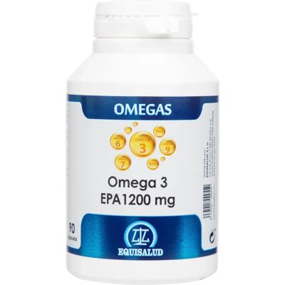 Equisalud Omega 3 EPA 1200mg - Unterstützt Herz & Gehirn Equisalud Omega 3 EPA 1200mg - Unterstützt Herz & Gehirn