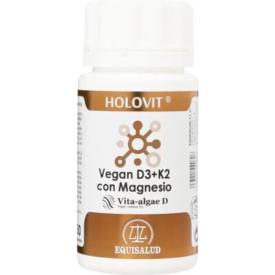 Equisalud Holovit Vegan D3+K2+magnesium - Dietary Supplement Equisalud Holovit Vegan D3+K2+magnesium - Dietary Supplement