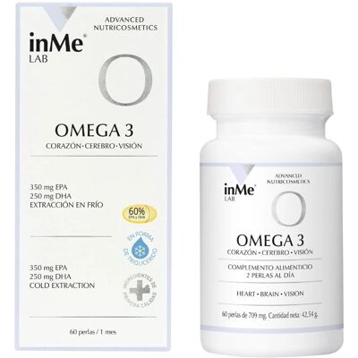 Inmunelab Omega 3 - Cerebro, Visión, Piel - Suplemento alimenticio Inmunelab Omega 3 - Cerebro, Visión, Piel - Suplemento alimenticio