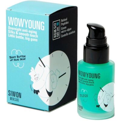 Siwon Wowyoung Crema Nocturna Antienvejecimiento - Para Hombres Siwon Wowyoung Crema Nocturna Antienvejecimiento - Para Hombres