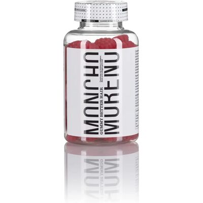 Moncho Moreno Gummy Better Hair - Suplemento para crescimento capilar Moncho Moreno Gummy Better Hair - Suplemento para crescimento capilar