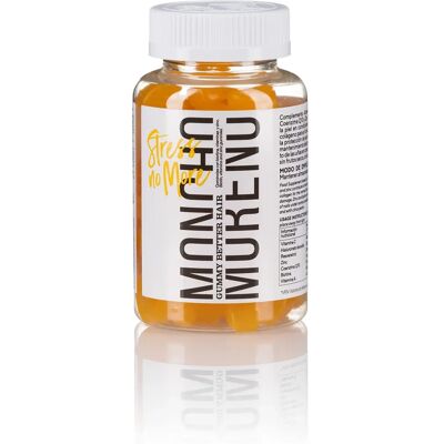 Moncho Moreno Gummy Stress No More - Apoyo para la caída del cabello Moncho Moreno Gummy Stress No More - Apoyo para la caída del cabello