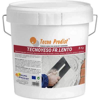 Plâtre Blanc Tecno Prodist à Temps de Séchage Prolongé - Réparations Mur & Plafond - Publicité Plâtre Blanc Tecno Prodist à Temps de Séchage Prolongé - Réparations Mur & Plafond - Publicité