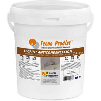 Tecpint Tinta Anticondensação Branca - Interior/Exterior - 7,5L Tecpint Tinta Anticondensação Branca - Interior/Exterior - 7,5L