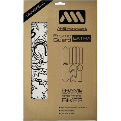 Protection de cadre All Mountain Style 10 pièces - Accessoire vélo - Publicité Protection de cadre All Mountain Style 10 pièces - Accessoire vélo - Publicité