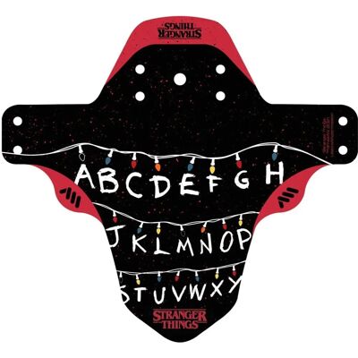 Garde-boue All Mountain Style AMS - Stranger Things Lights - noir/rouge Garde-boue All Mountain Style AMS - Stranger Things Lights - noir/rouge