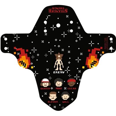 Błotnik All Mountain Style AMS - Stranger Things 8bit - czarno-biały Błotnik All Mountain Style AMS - Stranger Things 8bit - czarno-biały