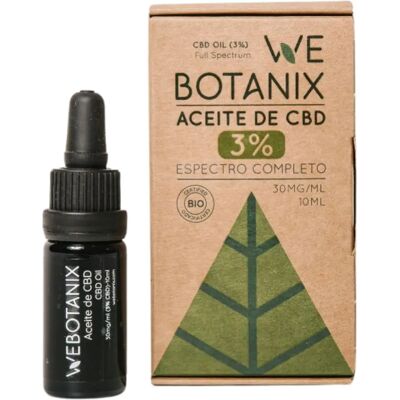 Aceite de CDB 3% Espectro Completo Orgánico - WeBotanix Aceite de CDB 3% Espectro Completo Orgánico - WeBotanix