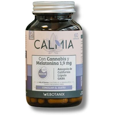 WeBotanix Calmia Night Melatonina 1,9mg - Apoyo para dormir WeBotanix Calmia Night Melatonina 1,9mg - Apoyo para dormir