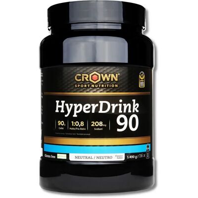 Crown Sport Nutrition HyperDrink 90 Neutral - Sportgetränk 1,49kg Crown Sport Nutrition HyperDrink 90 Neutral - Sportgetränk 1,49kg