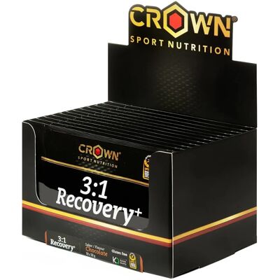 Crown Sport Nutrition Recovery+ 3:1 Schokolade 10x50g Crown Sport Nutrition Recovery+ 3:1 Schokolade 10x50g