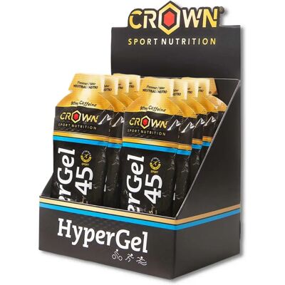 Crown Sport Nutrition Hypergel 45 - Energiegel - Neutral + Koffein Crown Sport Nutrition Hypergel 45 - Energiegel - Neutral + Koffein