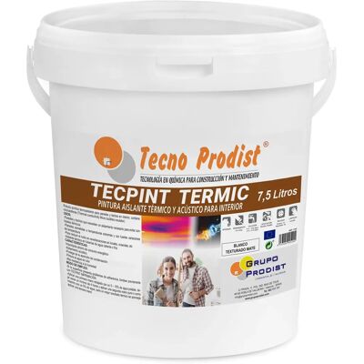 Tecpint Thermic - Branco - 7,5L - Tinta Isolante Interior Tecpint Thermic - Branco - 7,5L - Tinta Isolante Interior