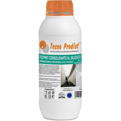 Tecpint consolidant au silicate Tecno Prodist - Transparent - 1L - Imprimación bâtiment - Publicité Tecpint consolidant au silicate Tecno Prodist - Transparent - 1L - Imprimación bâtiment - Publicité