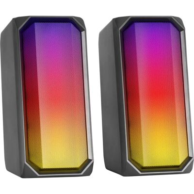Mars Gaming MSRGB Luidspreker - RGB Full Mesh - 15W Bluetooth Mars Gaming MSRGB Luidspreker - RGB Full Mesh - 15W Bluetooth