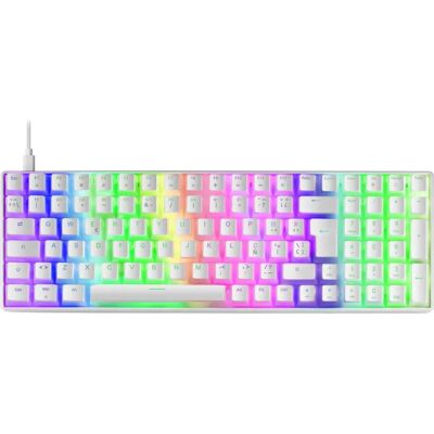 Clavier Mars Gaming MKULTRA - Compact RGB Mécanique - Blanc Clavier Mars Gaming MKULTRA - Compact RGB Mécanique - Blanc