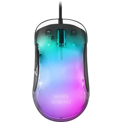 Mouse Gaming Mars Gaming MMGLOW Multicolore - 12800 DPI RGB Mouse Gaming Mars Gaming MMGLOW Multicolore - 12800 DPI RGB