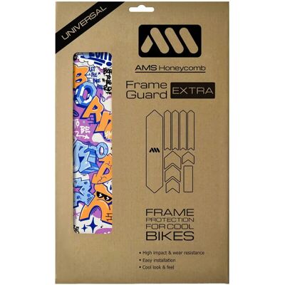 Protection de cadre vélo All Mountain Style - Pack de 10 stickers - Publicité Protection de cadre vélo All Mountain Style - Pack de 10 stickers - Publicité