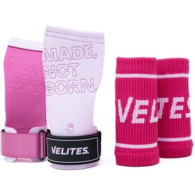 Velites Quad Pro Polsini e Guanti - Rosa Velites Quad Pro Polsini e Guanti - Rosa